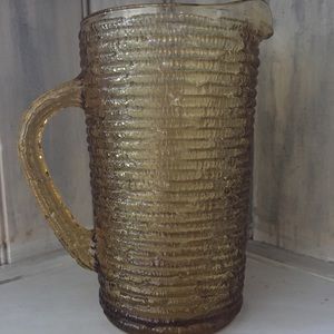 Anchor Hocking Soreno Amber Pitcher